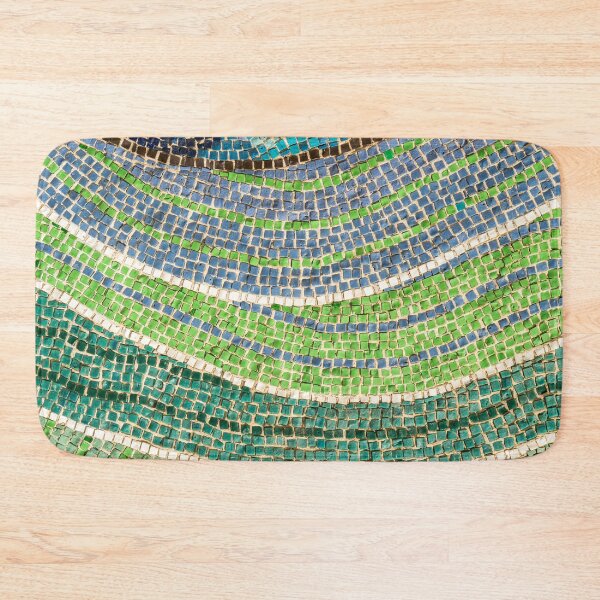 Item preview, Tessellated Abstracts and Impressions - Free Form Meadows and Flowerbeds in Green and Blue designed and sold by Georgia Mizuleva.