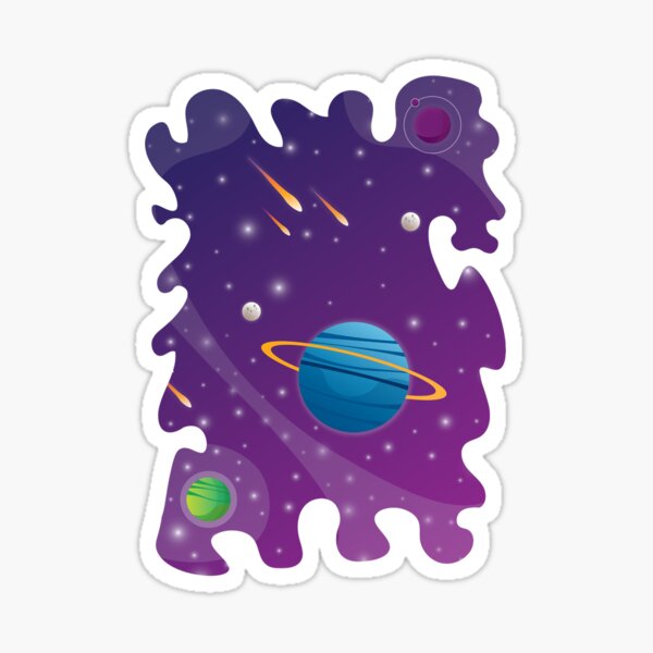 Item preview, Uncommon Saturn in Space Universe designed and sold by One niche my world.