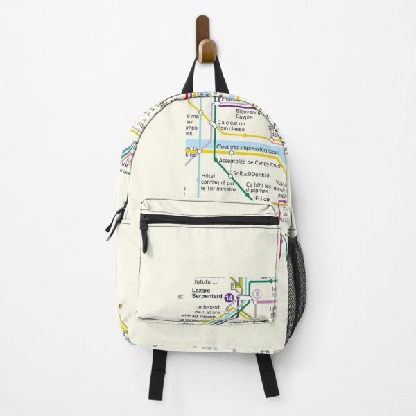 Item preview, Parody of the Paris metro map designed and sold by Tibo RIV.