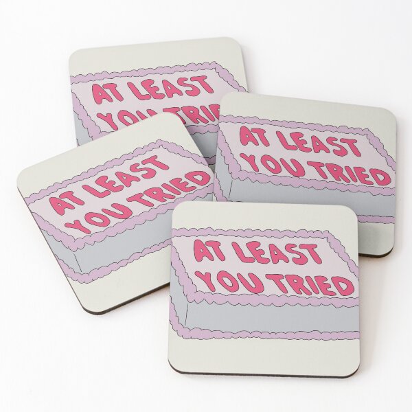 Item preview, At Least You Tried Cake designed and sold by thebcarts.