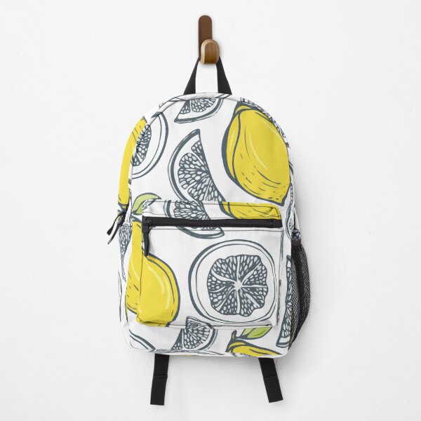 Exotic tropical fruit pattern Backpack