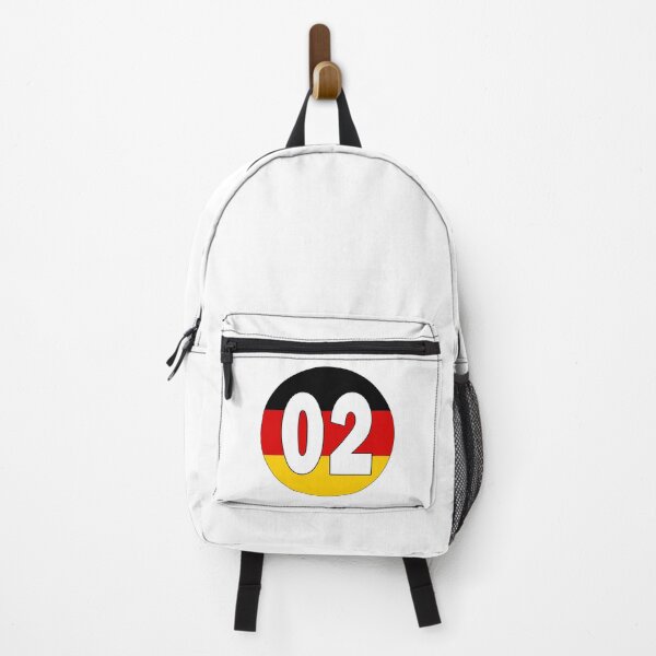 Item preview, Number 02 with Germany flag on the background designed and sold by AllShirts21.