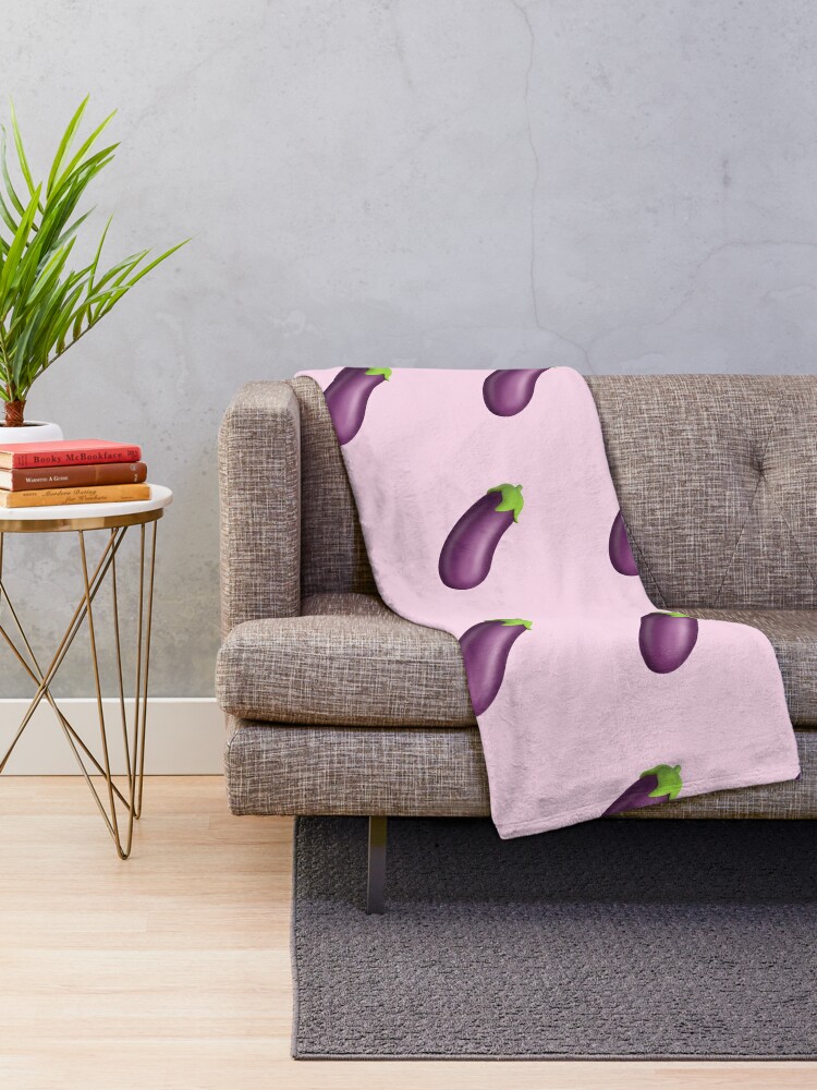 Aubergine discount throw blanket