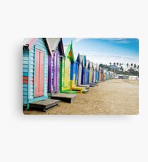 Location, Location, Location - Brighton Beach Boxes - Australia Metal Print
