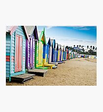 Location, Location, Location - Brighton Beach Boxes - Australia Photographic Print