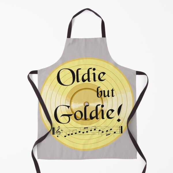 Artikelvorschau, Golden Record Kleingedrucktes auf Beige - "Oldie but Goldie" entworfen und verkauft von Pinkaudi.