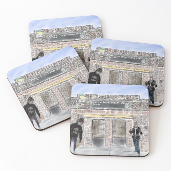 Item preview, Jefferson Street Subway Station & Lucy designed and sold by floriansf.
