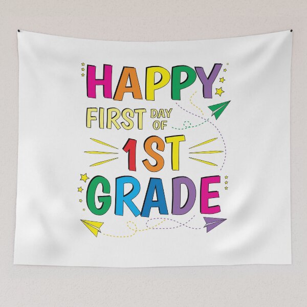 Item preview, 1st Grade Happy First Day of School designed and sold by ZNOVANNA.