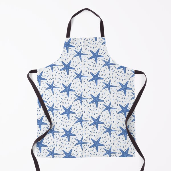 Item preview, Blue Starfish Pattern | Nautical Summer Print designed and sold by semas.