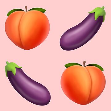 Eggplant and Peach - Eggplant And Peach - Tapestry