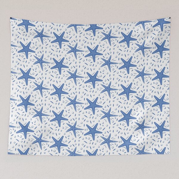Item preview,  Blue Starfish Pattern | Nautical Summer Print designed and sold by semas.
