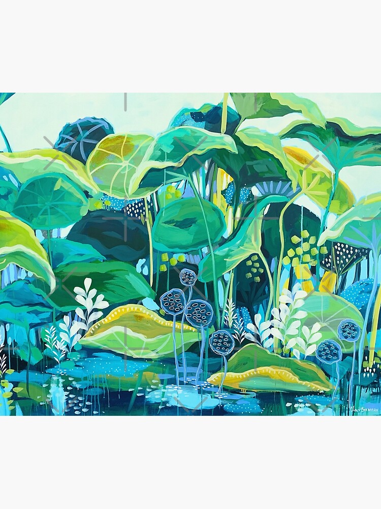 The Lotus Pond by ClairBremner