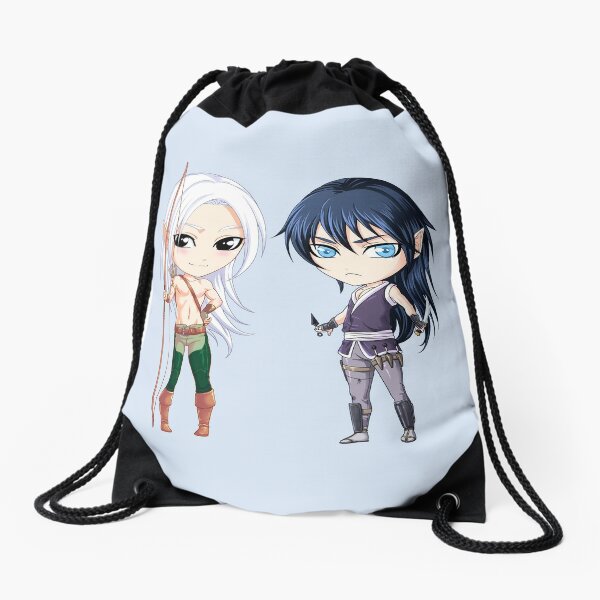 Chibis Drawstring Bags Redbubble - chibi ej roblox