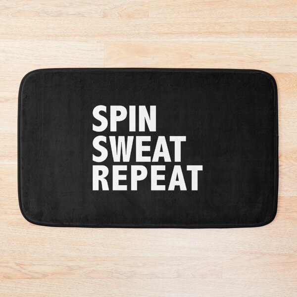 Item preview, Spin Sweat Repeat Workout Gym Life Fitness designed and sold by losttribe.