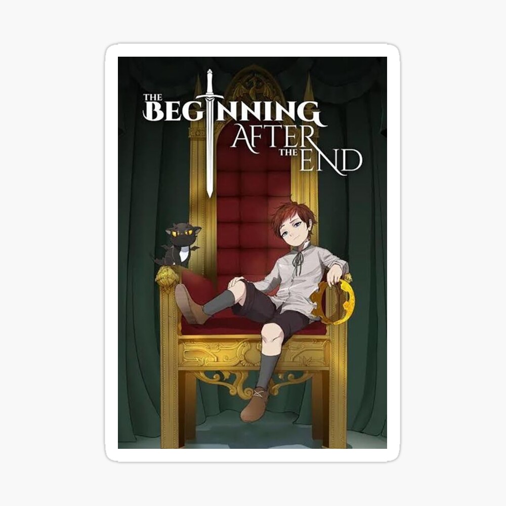 The Beginning After The End Manhwa Poster By Zoraxlove Redbubble