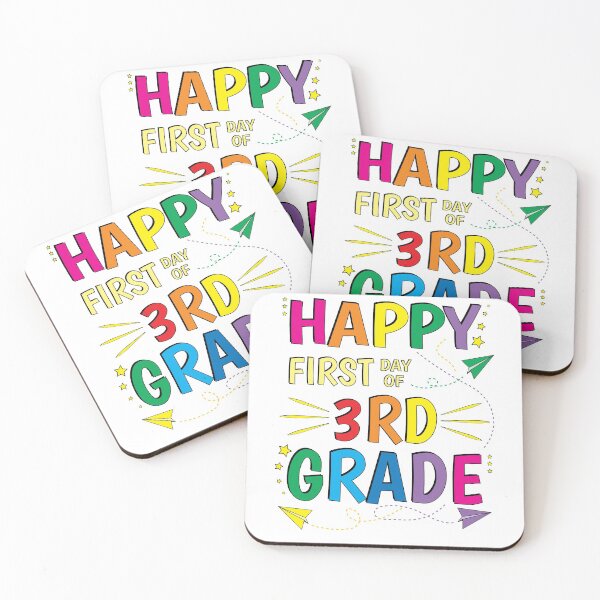 Item preview, 3rd Grade Third Happy First Day of School designed and sold by ZNOVANNA.