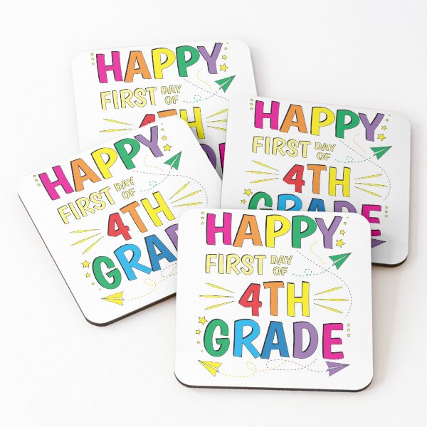 Item preview, 4th Grade Fourth Happy First Day of School designed and sold by ZNOVANNA.