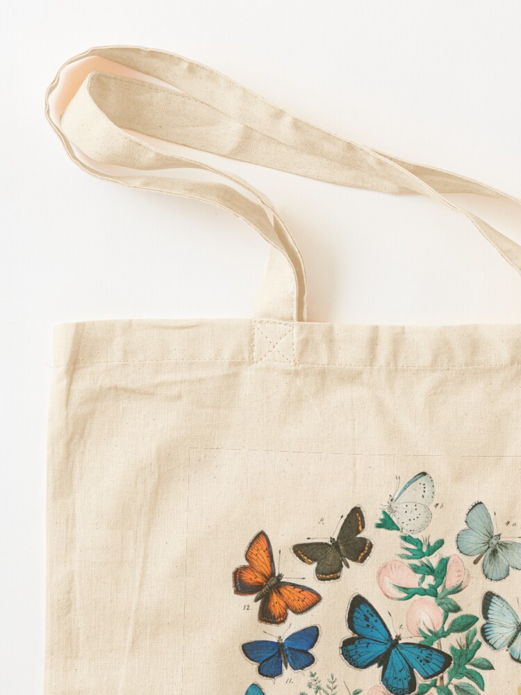 Alternate view of Butterflies, vintage illustrations Tote Bag