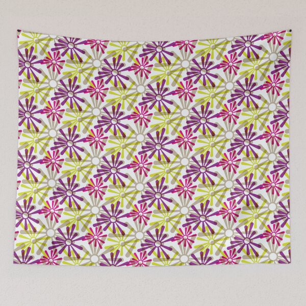 Item preview, GEOMETRIC FLORAL designed and sold by PrachiManerikar.
