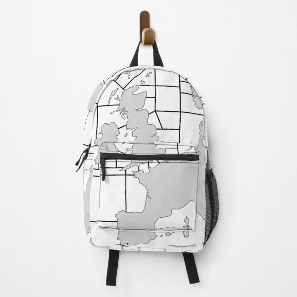 Item preview, Shipping Forecast UK Map - Grey designed and sold by thelittleforest.