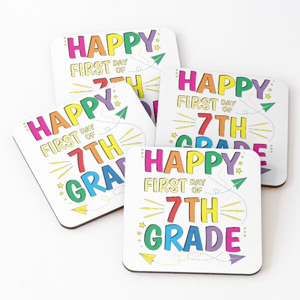 Item preview, 7th Grade Seventh Happy First Day of School designed and sold by ZNOVANNA.