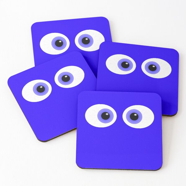Item preview, Crossed Eyes Blue Cartoon designed and sold by MarkUK97.