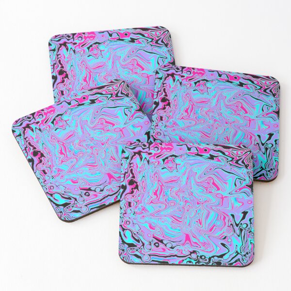 Item preview, Abstract Blue, Black, Pink and Purple designed and sold by Selective.