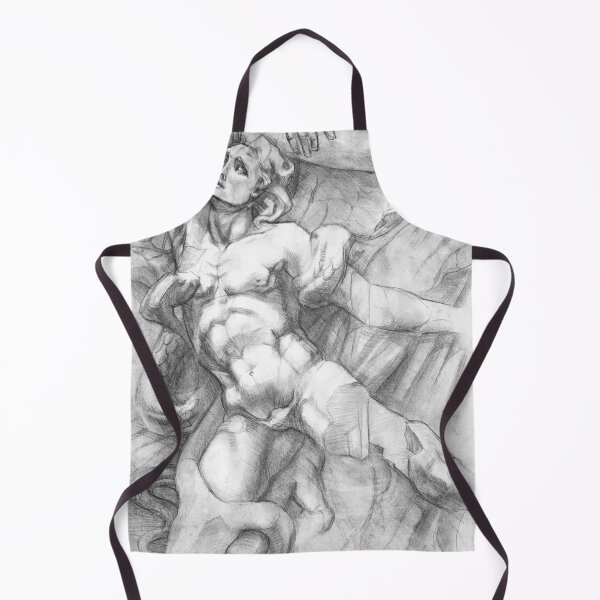 Item preview, Epic ancient man fighting snakes designed and sold by margo-k.