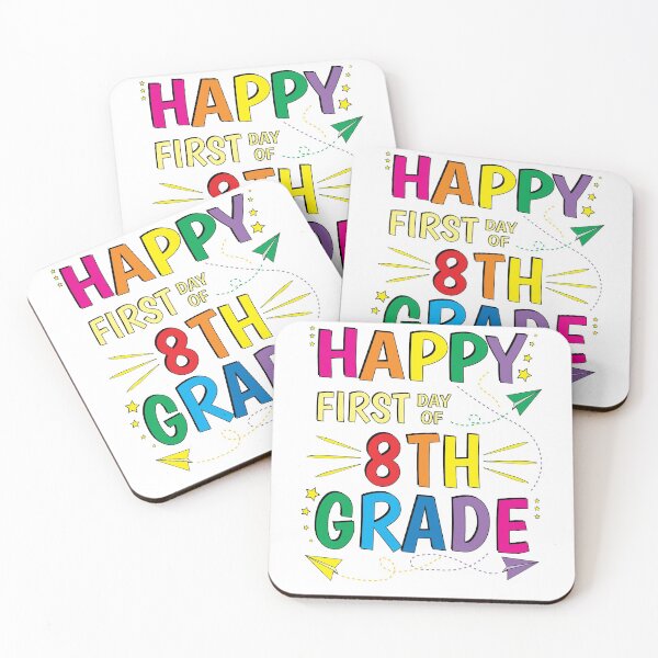 Item preview, 8th Grade Eighth Happy First Day of School designed and sold by ZNOVANNA.