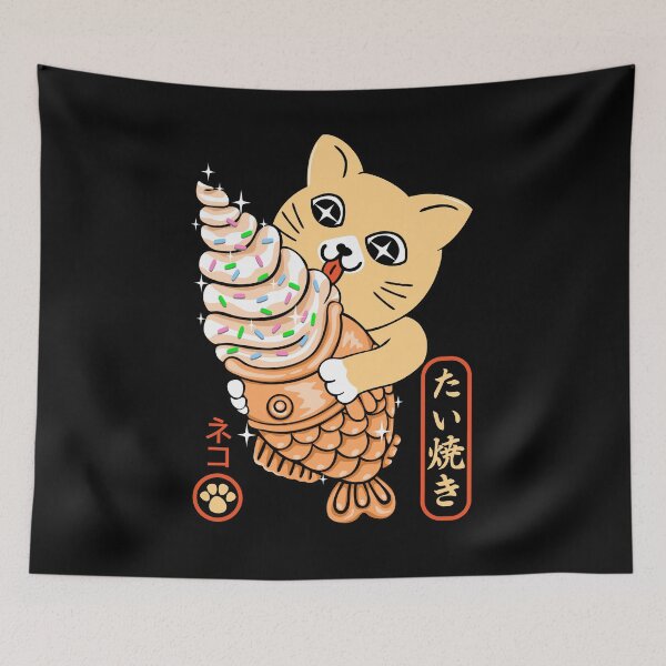 Item preview, Taiyaki Cat Love designed and sold by predatorart93.