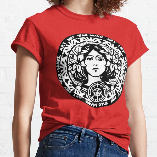 MAKE ART NOT WAR Classic T-Shirt