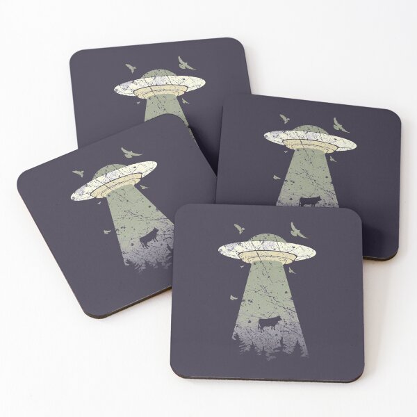 Item preview, UFO Cow Forest designed and sold by unihammer.