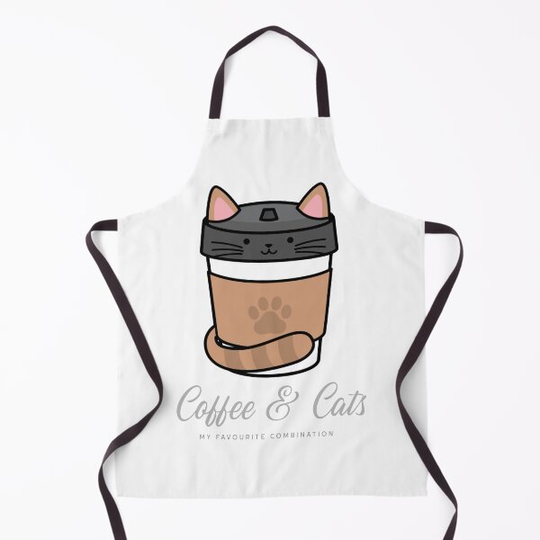 Item preview, Coffee and Cats - My Favourite Combination designed and sold by Katemunns.
