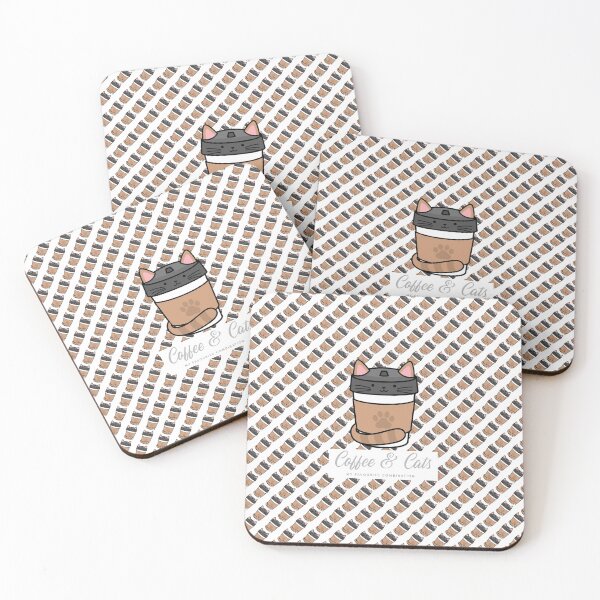 Item preview, Coffee and Cats - My Favourite Combination designed and sold by Katemunns.