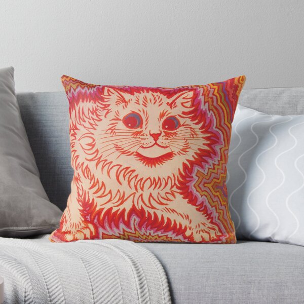 Cat Portrait Cushion Cover- Chanel Lover Gift - Fashionista Gift - Cat Art  - Cat Lover Gift - Cat Throw Pillow - Fun Cat Decor
