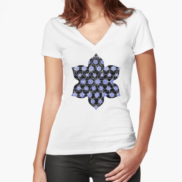 Fitted V-Neck T-Shirt
