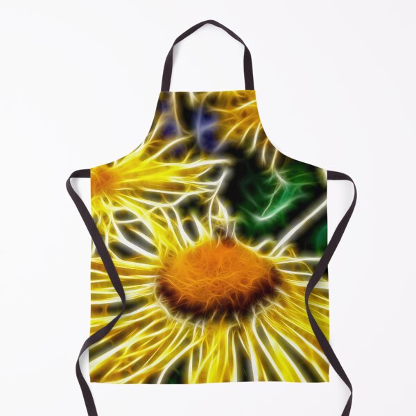 Item preview, Flames of Elecampane designed and sold by FOLK ART FUSION by heidiannemorris.