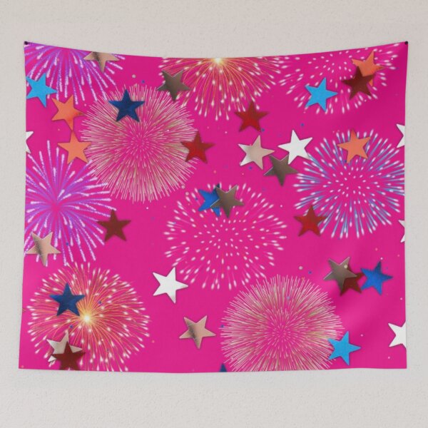 Item preview, stars and fireworks designed and sold by doctors-apparel.