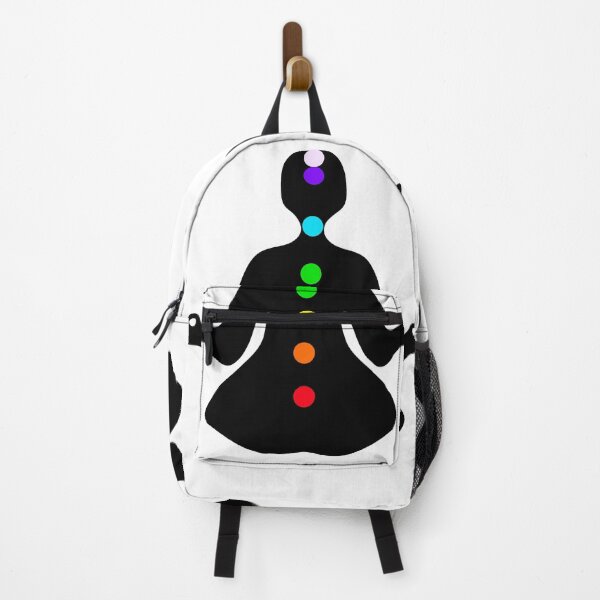 Item preview, Meditation pose with chakras designed and sold by Shoshina.