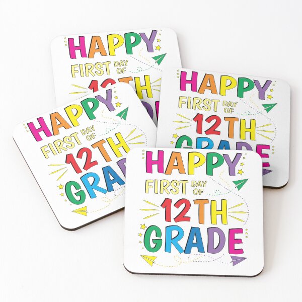 Item preview, 12th Grade Twelfth Happy First Day of School designed and sold by ZNOVANNA.