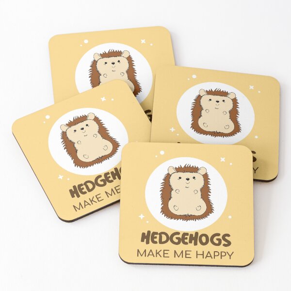 Item preview, Hedgehogs Make Me Happy designed and sold by Katemunns.