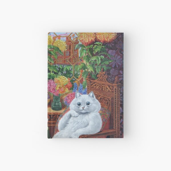 Master of Cat College by Louis Wain Hardcover Journal