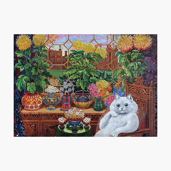 Master of Cat College by Louis Wain Photographic Print