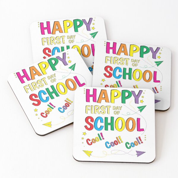 Item preview, Happy First Day Of School designed and sold by ZNOVANNA.