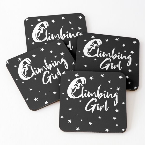Item preview, Climbing girl climbing gift climbing sport designed and sold by MadandMean.