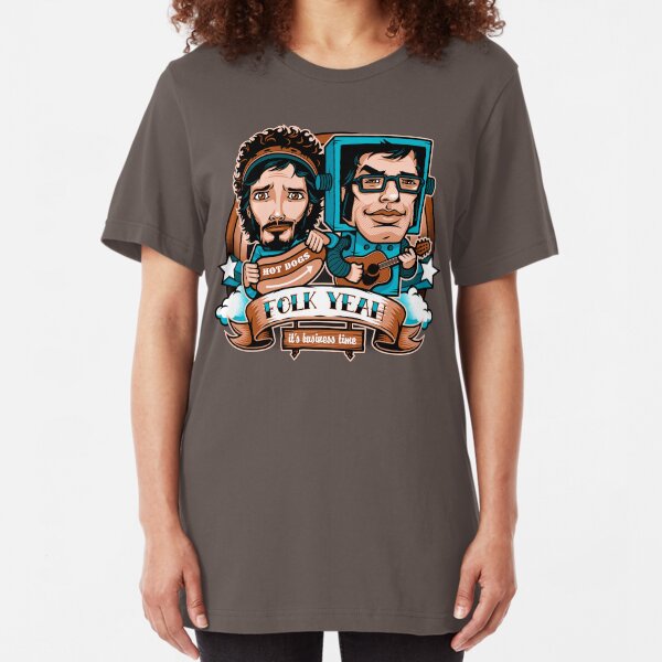 Folk Yeah! Slim Fit T-Shirt