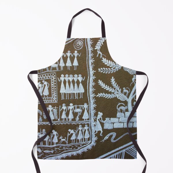 Item preview, Saura Painting Graffiti, Tribal Art, Odisha, India  designed and sold by worldways.