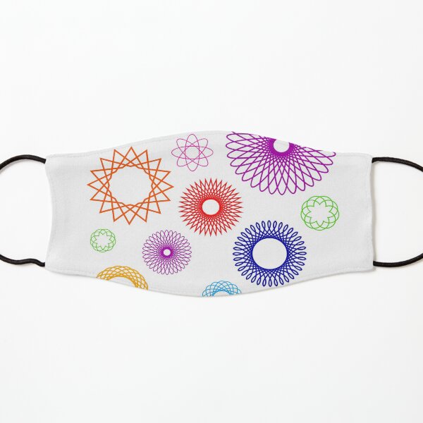 Spirograph Patterns Kids Mask
