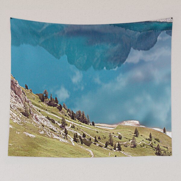 Item preview, Fedaia Lake, Alpine landscape, Alpes Mountains, Italy designed and sold by worldways.