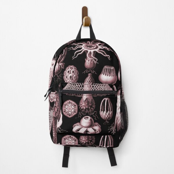 Item preview, Ernst Haeckel - Basimycetes (Mushrooms) Golden Pink designed and sold by ShaMiLaB.